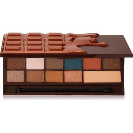 I Heart Revolution Salted Caramel Chocolate Eyeshadow Palette 14 Shades 22g - Maison des fragrances
