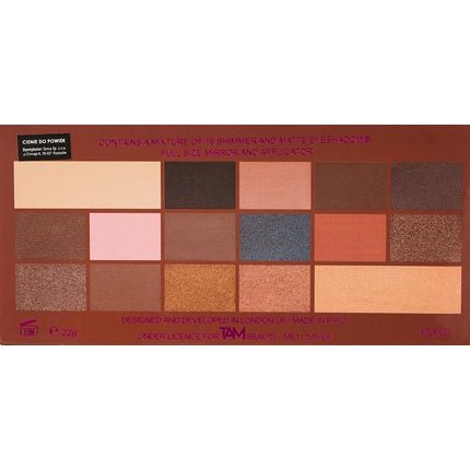 I Heart Revolution Salted Caramel Chocolate Eyeshadow Palette 14 Shades 22g - Maison des fragrances