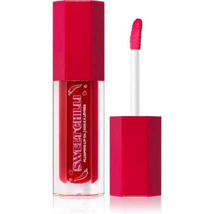 I Heart Revolution Sweet Chilli Plumping Lip Oil - Red, 4 ml - Maison des fragrances
