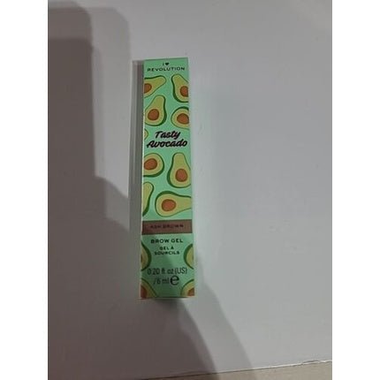 I Heart Revolution Tasty Avocado Nourishing Brow Gel in Ash Brown 0.20 fl oz - Maison des fragrances