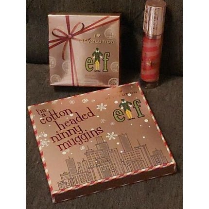 I Heart Revolution x ELF Buddy Eyeshadow Palette Highlighter Lip Gloss NEW 2021 - Maison des fragrances