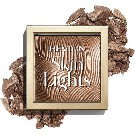 Revlon Skinlights Prismatic Powder Bronzer Translucent-to-Buildable Coverage 115 Sunkissed Beam