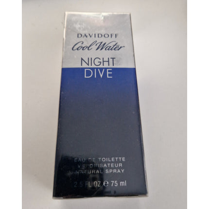 Davidoff Cool Water Night Dive Eau de Toilette Spray 75ml - New and Original Packaging Davidoff