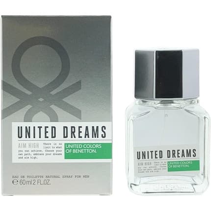 Benetton United Dreams Aim High Eau de Toilette (EDT) Homme 60ml