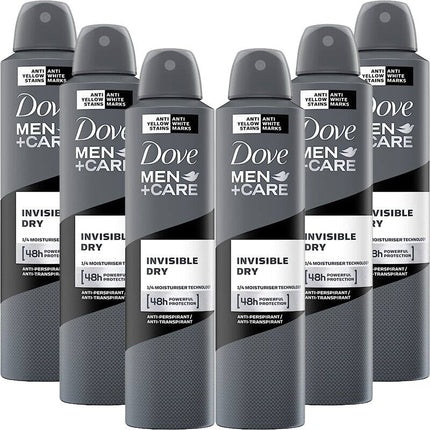 Dove Men+Care Invisible Dry Deodorant Spray 250ml Dove