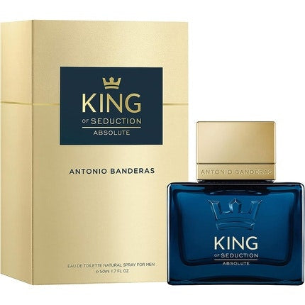 Antonio Banderas King of Seduction Absolute Eau de Toilette Spray 50ml Maison des fragrances