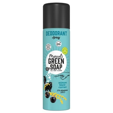 Marcel's Green Soap Deo Mimosa & Blackcurrant - Refreshing And Fragrant Deodorant Déodorant (Déo) Mixte