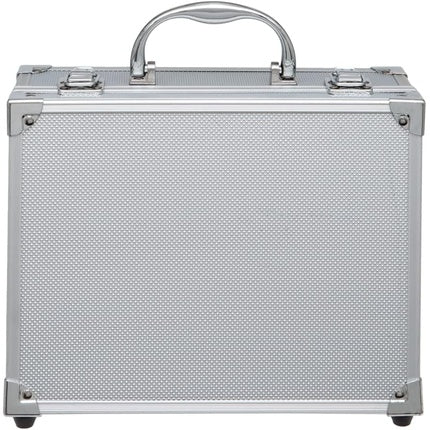 Technic 28 Piece Professional Makeup and Cosmetics Train Case with Carry and Storage