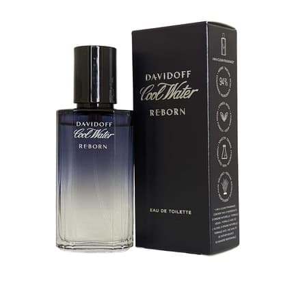 Davidoff Cool Water Reborn Men Fragrance Eau de Toilette Homme - Aquatique
