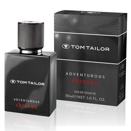 Tom Tailor Adventurous EXTREME Men's Parfum  30ml Eau de Toilette for Adventurous Men - Safran, Cashmere Wood & Amber Tom Tailor