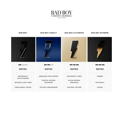 Carolina Herrera Bad Extreme 2pcs Gift Set S/Gel Coffret (Coffret) Homme 100ml