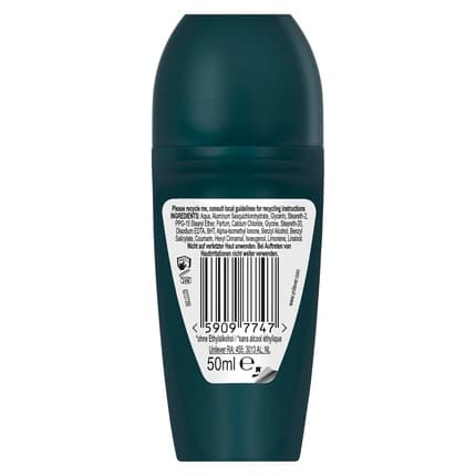 Rexona Nonstop Protection Deo Roll-On Invisible Ice Fresh Antiperspirant with 72 Hours Sweat and Body Odor Protection Invisible Ice Fresh Déodorant (Déo) Homme 50ml