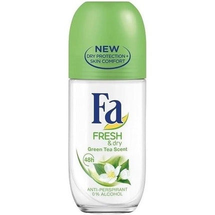 FA Fresh & Dry Antiperspirant Roll-On With Ball Green Tea Scent Déodorant (Déo) Mixte 50ml
