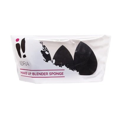 Ibra Blender Sponge Set Of 3 Black Sponges - Maison des fragrances