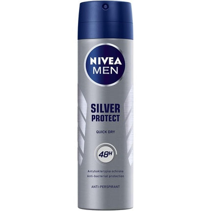 Nivea Men Silver Protect Antyperspirant Spray 150ml Nivea