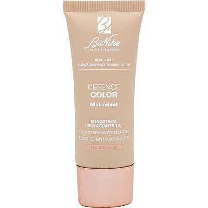 ICIM Bionike Internation Defence Color Mat Velvet Foundation 30ml 401 - Maison des fragrances