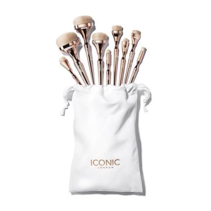 Iconic London HD Blend Set Super Soft Makeup Brushes for Blending - Maison des fragrances