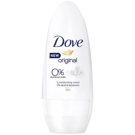 Dove Original Roll-On Deodorant without Aluminum and Alcohol 50ml Dove