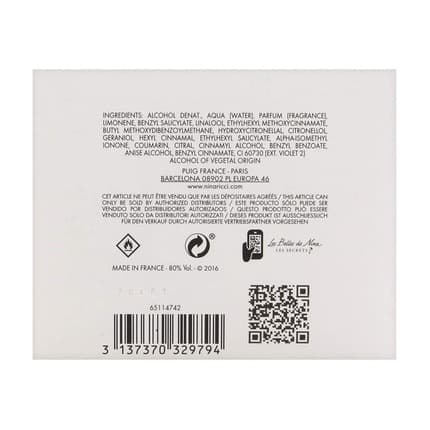 Nina Ricci Les Gourmandises De Luna Eau de Toilette (EDT) Mixte 80ml