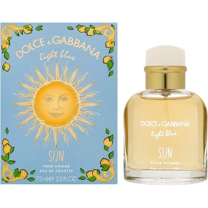 Dolce & Gabbana Light Blue Sun  Pour Homme Eau De Toilette 75ml Dolce & Gabbana