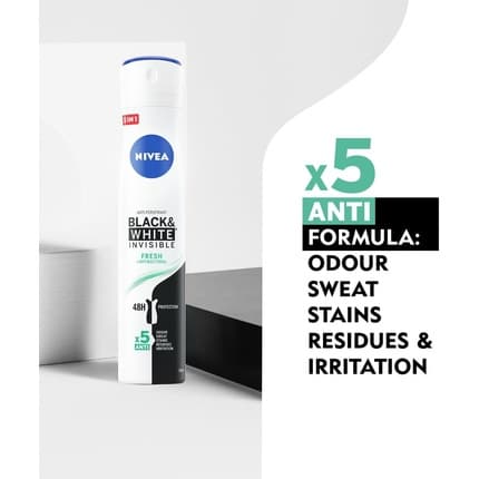 Nivea Invisible Spray for Black & White Active 200ml