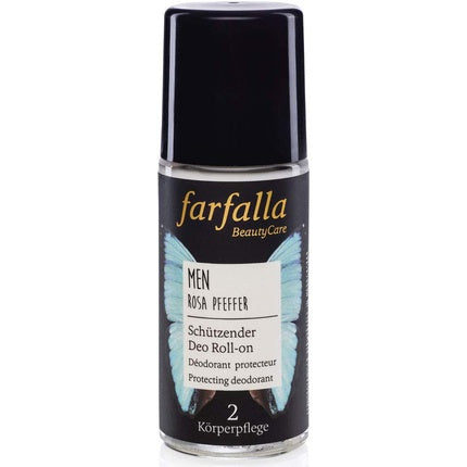 Farfalla Men Rosa Pepper - Deodorant Roll-On 50 Ml 1 X 50 Ml Farfalla