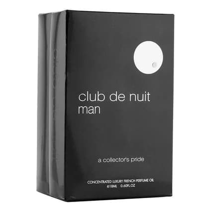 Armaf Club De Nuit Man Concentrated Perfume Oil Extrait de Parfum Homme 18 ml