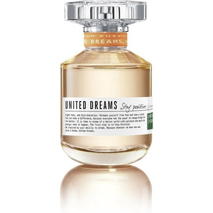 United Colors Of Benetton United Dreams Stay Positive Eau De Toilette Spray for Her 50ml Benetton