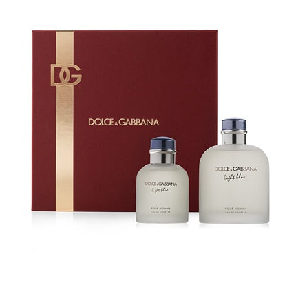 Dolce & Gabbana Light Blue Pour Homme - Eau De Toilette 200 Ml + Eau De Toilette 75 Ml