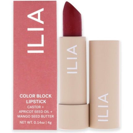 ILIA Beauty Color Block High Impact Lipstick True Red 0.14 oz - Maison des fragrances