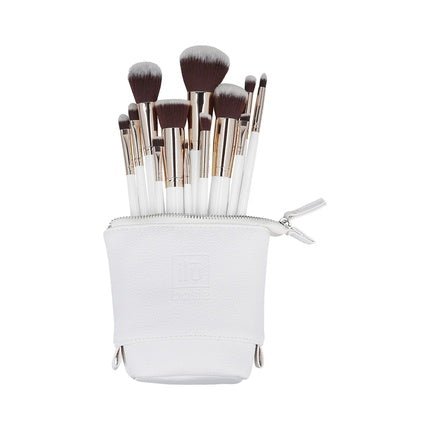 ilu Basic Set 12 Makeup Brushes with White Bag - Maison des fragrances