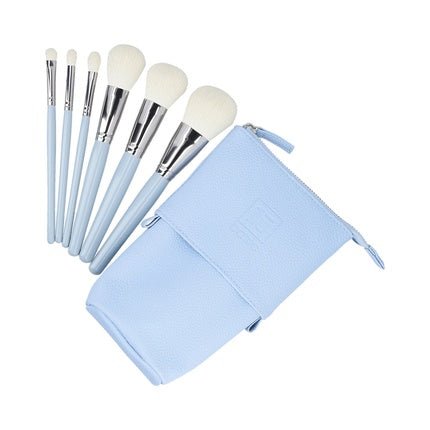 ilu Basic Set 6 Makeup Brushes with Blue Bag - Maison des fragrances