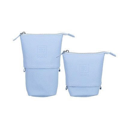 ilu Basic Set 9 Makeup Brushes with Bag Blue - Maison des fragrances