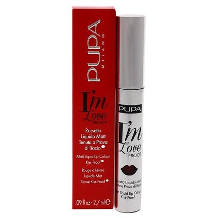 I'm Loveproof Liquid Lipstick in Burgundy Red - Maison des fragrances