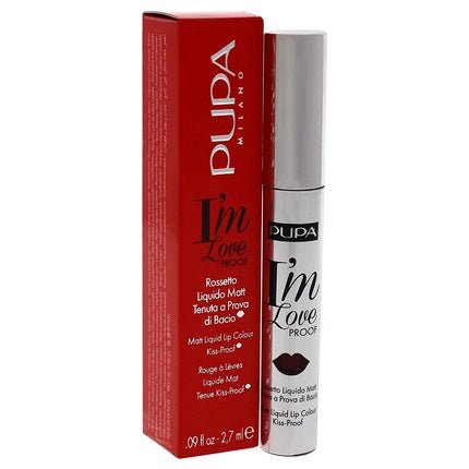 I'm Loveproof Liquid Lipstick in Burgundy Red - Maison des fragrances