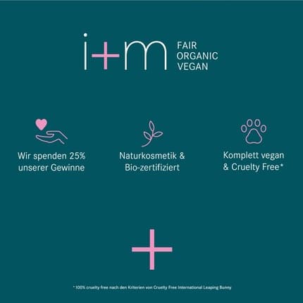 I+M Naturkosmetik i+m Deodorant Cream Extra Strong Unisexe - Maison des fragrances