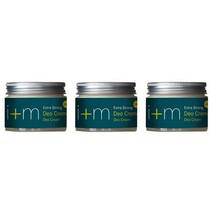 I+M Naturkosmetik i+m Deodorant Cream Extra Strong Unisexe - Maison des fragrances
