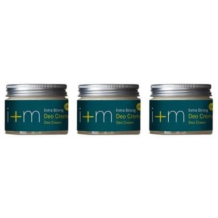 I+M Naturkosmetik i+m Deodorant Cream Extra Strong Unisexe - Maison des fragrances