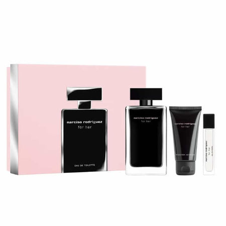 Narciso Rodriguez For Her Eau de Toilette 100ml Coffret 2023 Narciso Rodriguez