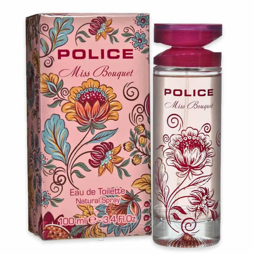 Police Miss Bouquet Eau de toilette  Woman's Parfum  100ml Original Avec Gift Samples Police