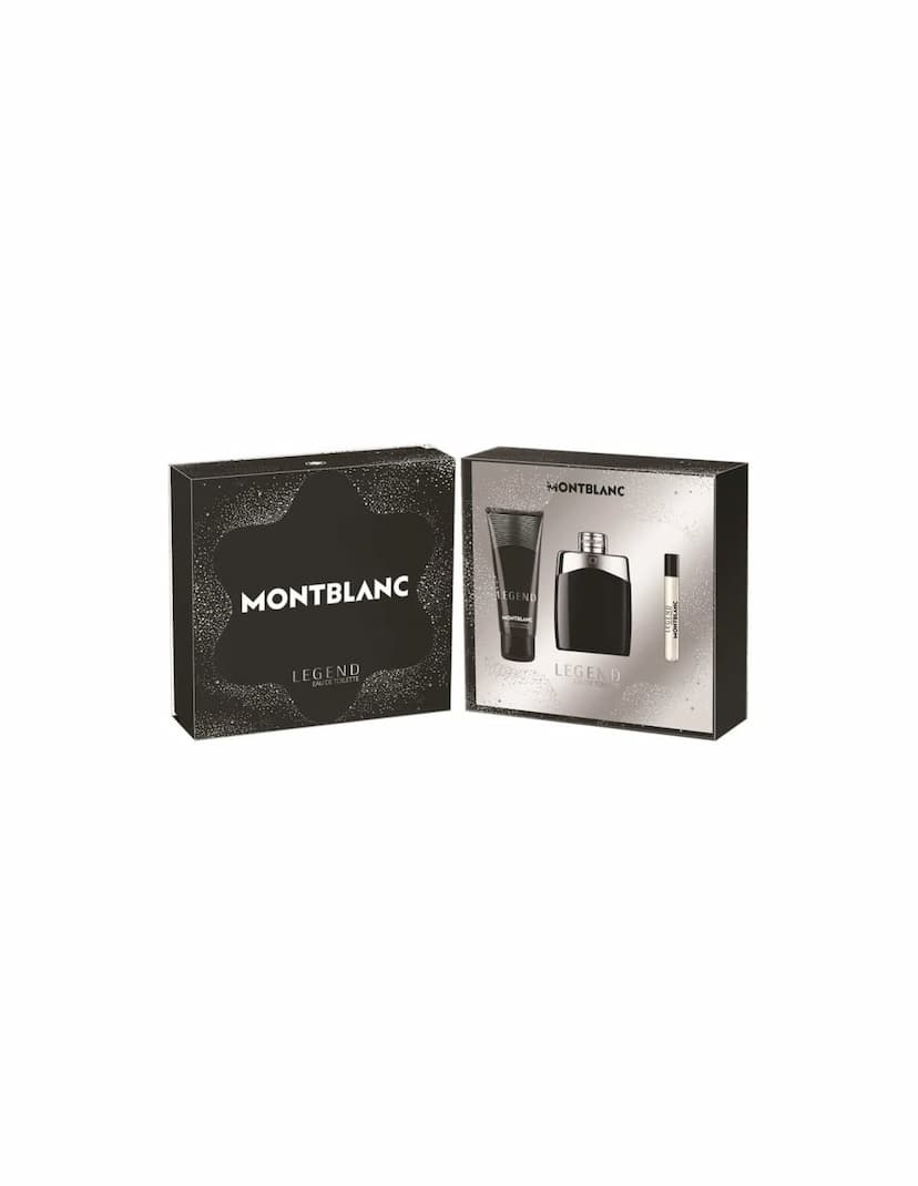 Montblanc Legend Eau de Toilette 100ml Vaporizer, 75ml Eau de Toilette, 100ml Shower Gel Montblanc