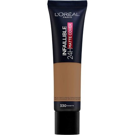 Infaillible 24h Matte Cover Foundation by L’Oreal 330 - Hazelnut - Maison des fragrances