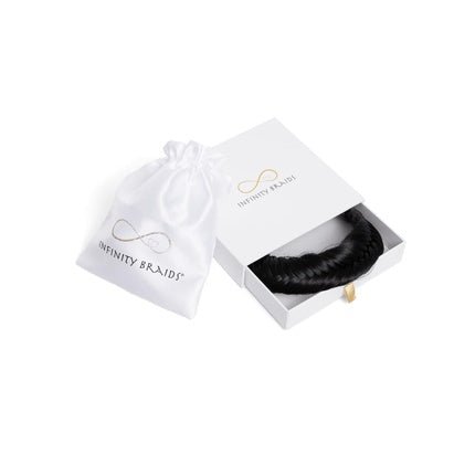 Infinity Braids Fishtail Braid Jolie Onyx - Maison des fragrances