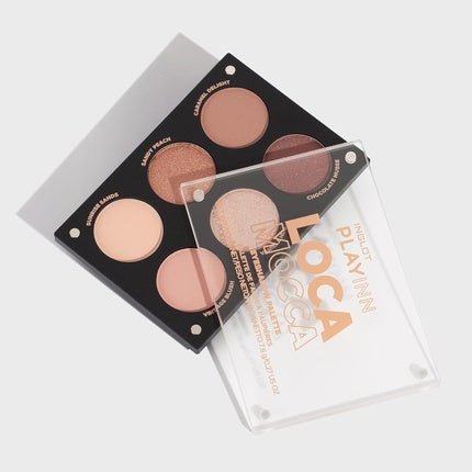 Inglot Playinn Loca Mocca Eyeshadow Palette - Matte and Shimmer - Maison des fragrances