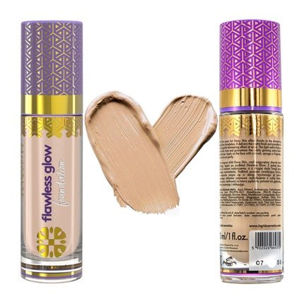 Ingrid Cosmetics BB Cream Makeup Foundation for Combination Skin High Coverage and Waterproof 30ml 05 Rich Almond - Maison des fragrances