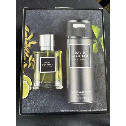 Instinct David Beckham - Eau De Toilette Spray 30ml and Deodorant Spray 150ml - Maison des fragrances