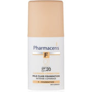 Intense Coverage Mild Fluid Foundation SPF 20 Ivory 30ml - Maison des fragrances