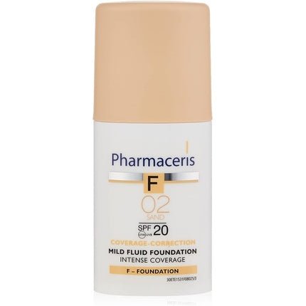Intense Coverage Mild Fluid Foundation SPF 20 Natural 30ml - Maison des fragrances