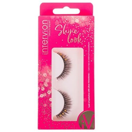 Inter - Vion Shine Look Artificial Eyelashes With Stones 1 Pair - Maison des fragrances