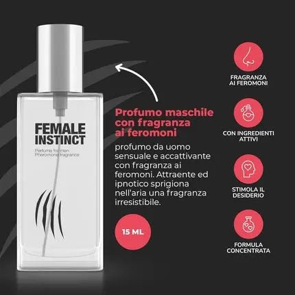 INTIMELINE Female Instinct Men's Perfume with Concentrated Pheromone Scent to Attract the Opposite Sex 30ml - Maison des fragrances